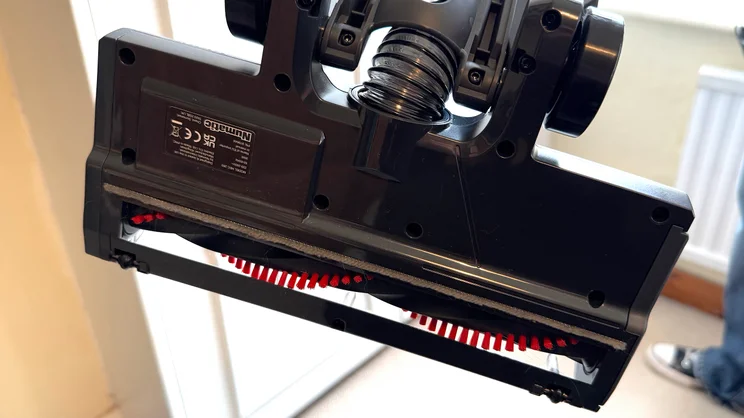 The underside of the Henry Quick Corded vacuum cleaner's floor head