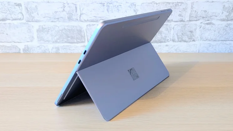 Microsoft Surface Pro 12-inch tablet only pictured from the rear