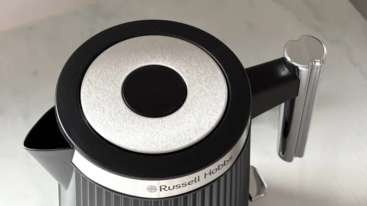 The Russell Hobbs Bronte kettle viewed from above