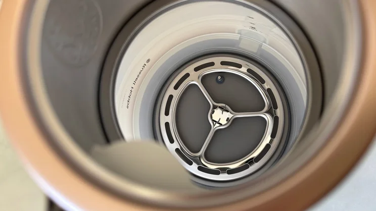 The inside of the Russell Hobbs Calm Kettle