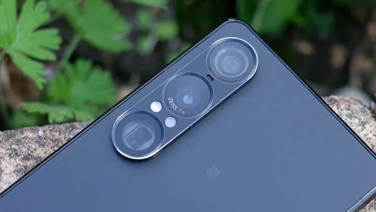 Close up of the Sony Xperia 1 VII's rear cameras
