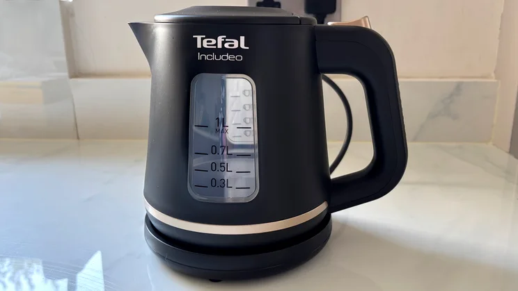 The Tefal Includeo Kettle on a kitchen worktop