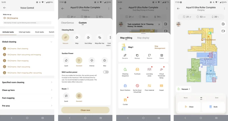 Dream Aqua10 Ultra Roller app screenshots x4