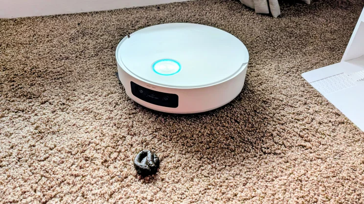 The Dream Aqua10 Ultra Roller in Expert Reviews' fake pet poo test