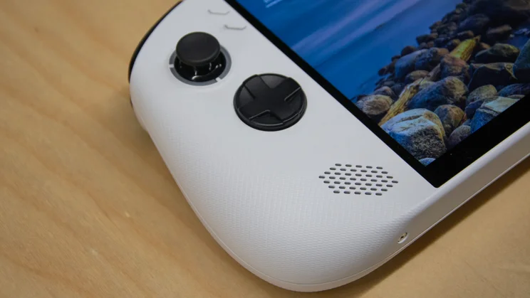 The left handgrip of the Lenovo Legion Go S