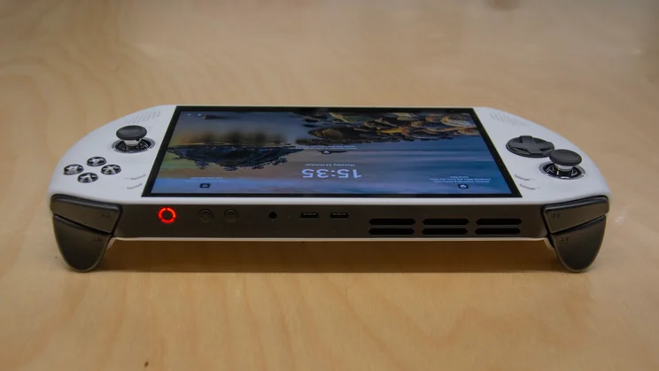 Top view of the Lenovo Legion Go S