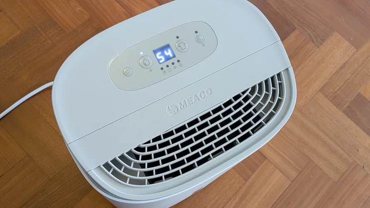 A bird's eye view of the Meaco Arete One 6L dehumidifier