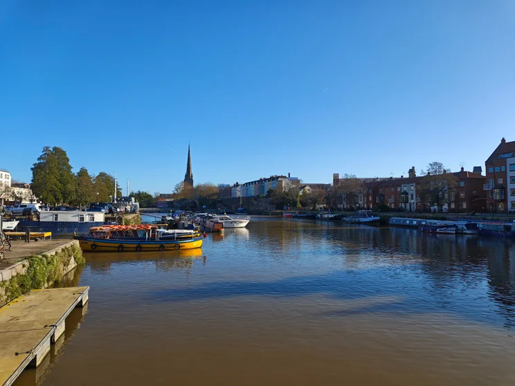 Harbour on a sunny day