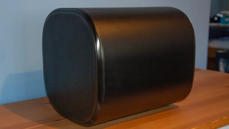 Left view of the JBL Bar 1300 MkII subwoofer