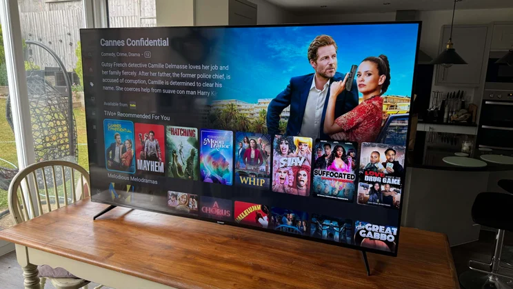 Right view of the Sharp GK4245K TV