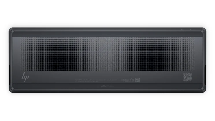 The HP EliteBoard G1a, pictured from beneath