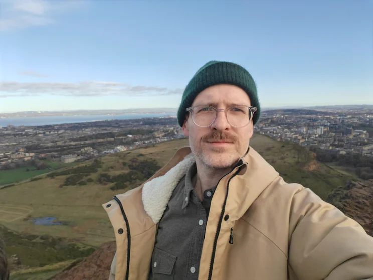 Selfie shot of author Jon Mundy