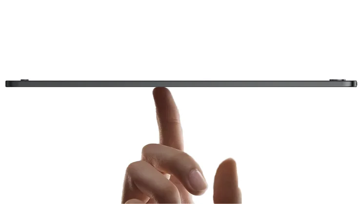 The TCL Note A1 pictured from the side