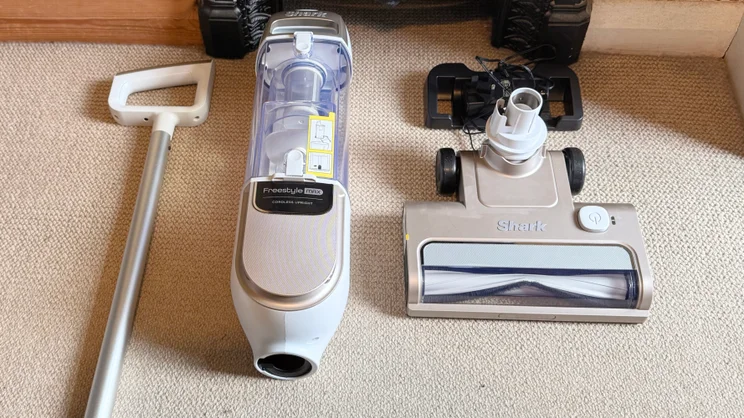 The Shark Freestyle Pro as it comes out of the box