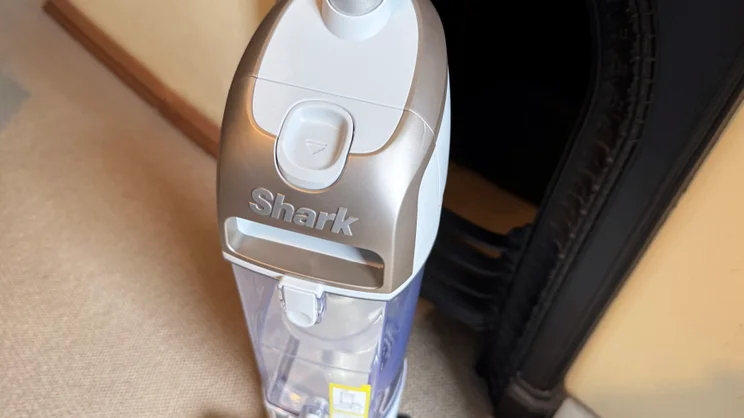 The Shark Freestyle Pro's dust collection bin