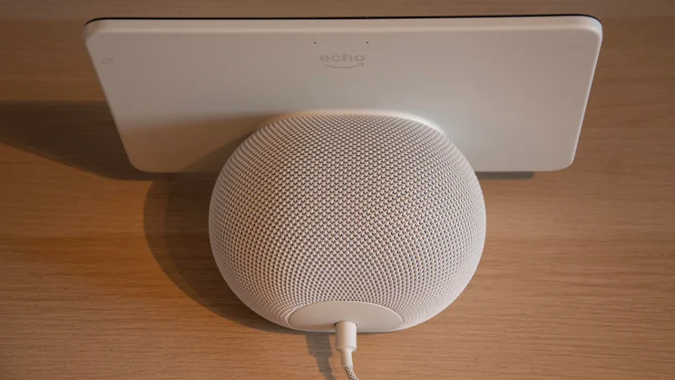 Top-down rear view of the Amazon Echo Show 11