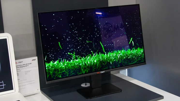 TCL's new ink-jet printed OLED 27in monitor
