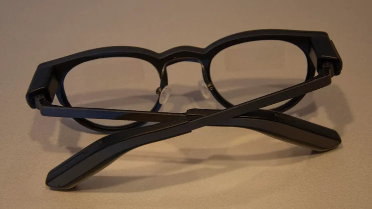 Rear view of the XGIMI Memo One smart glasses