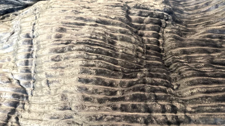 A closeup of the Bedsure Heated Blanket Electric Throw's surface