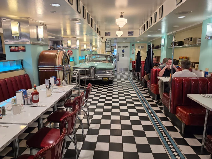 An American style diner