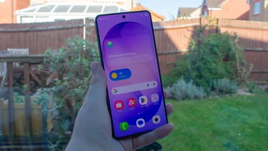 Samsung Galaxy S26 Ultra front view, display on