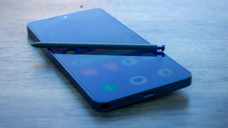 Samsung Galaxy S26 Ultra with the S Pen stylus