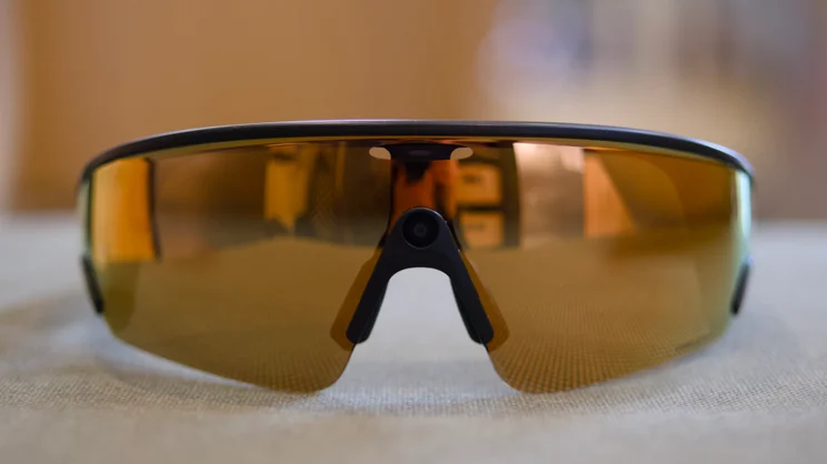 The Oakley Meta Vanguard pictured from the front