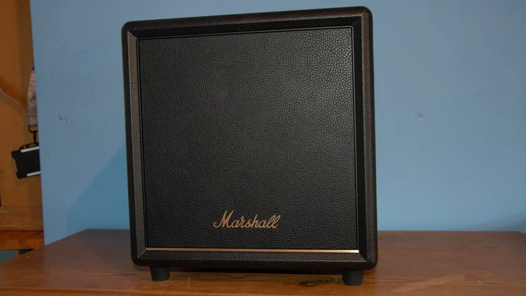 Front view of the Marshall Heston 200 subwoofer