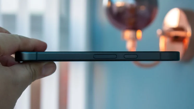 Google Pixel 10a side view