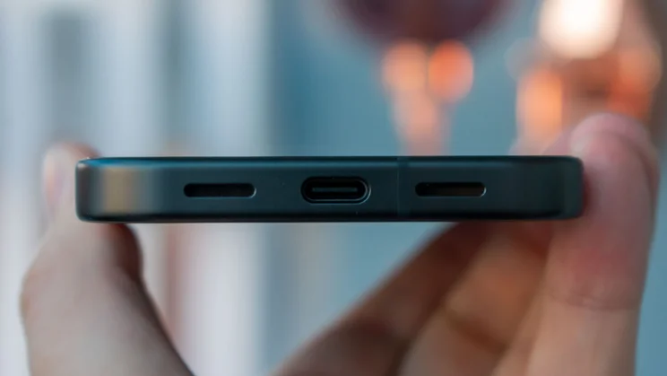 Google Pixel 10a bottom view