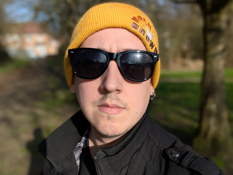 Selfie of author Ben Johnston