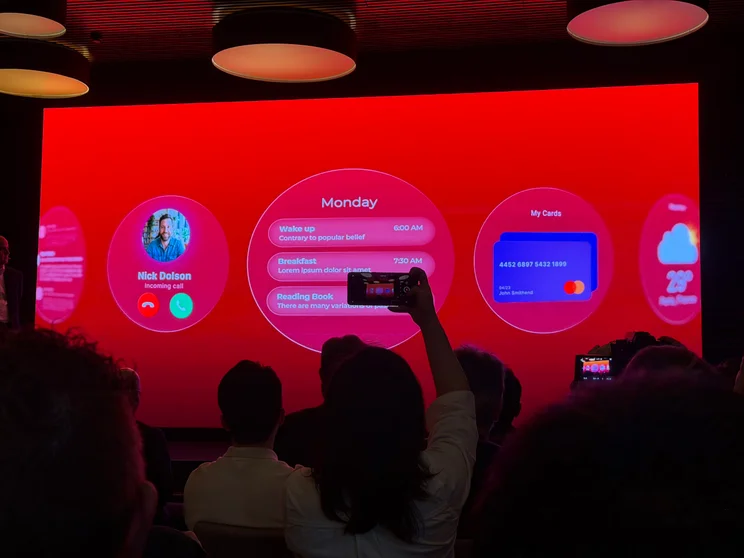 A slide showing Qualcomm Snapdragon Wear Elite's potential capabilities