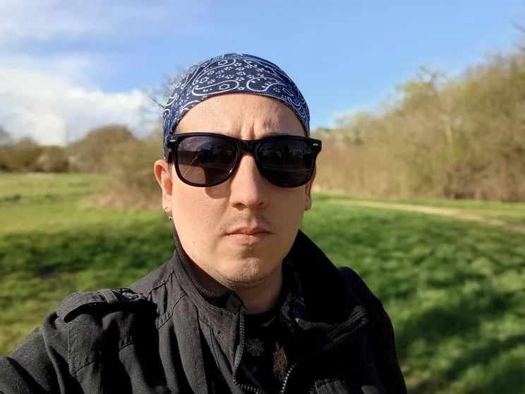 Selfie of author Ben Johnston