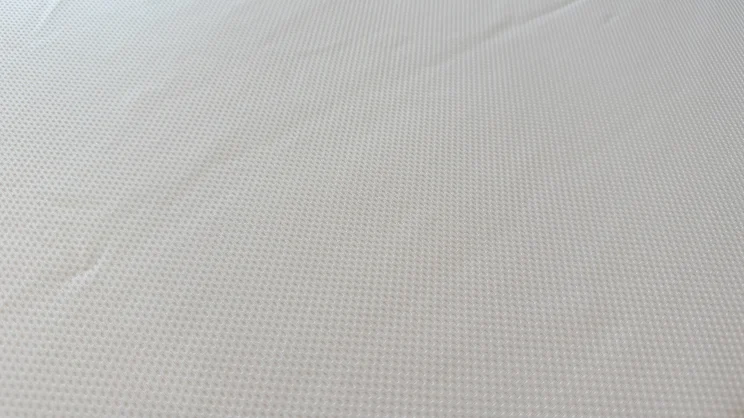 A closeup of the Emma Mattress Protector's surface