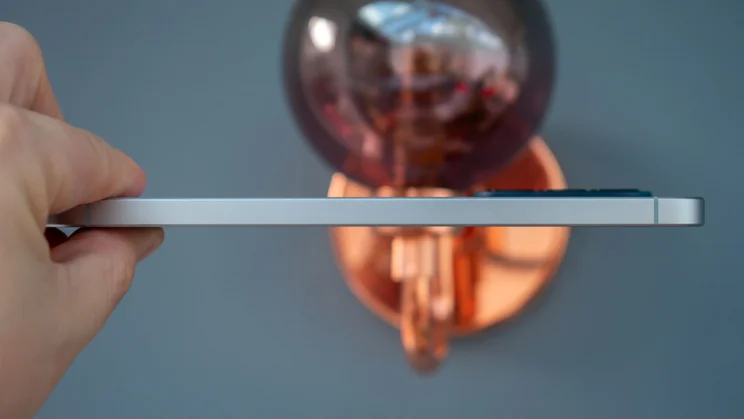 Samsung Galaxy A57 side profile