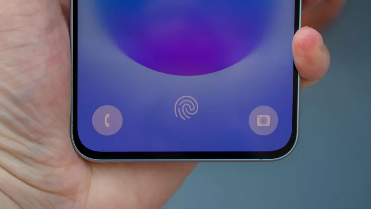 Samsung Galaxy A57 fingerprint sensor