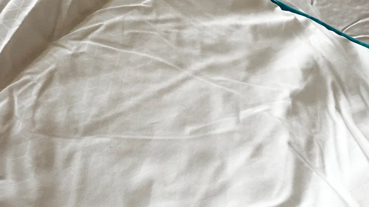 A closeup of the Simba 3-in-1 duvet's surface