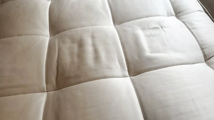 The surface of the Simba Natural Hybrid Escape mattress