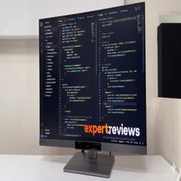 The BenQ RD280UG programming monitor, pictured from the front