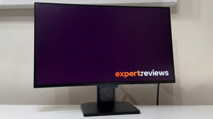 The BenQ 2490C, pictured from the front