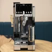 The Ninja Luxe Cafe Pro espresso machine on a table in an office
