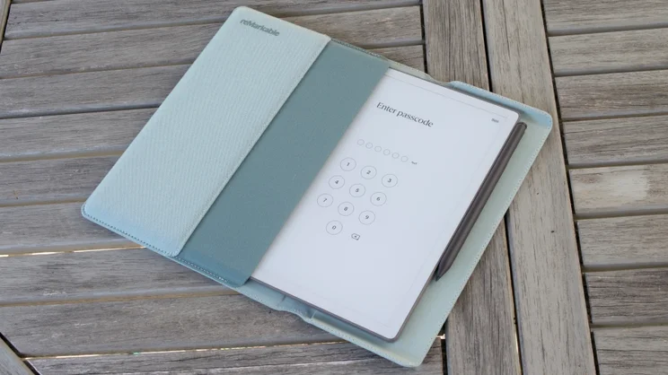 The Remarkable Paper Pure in its folio case