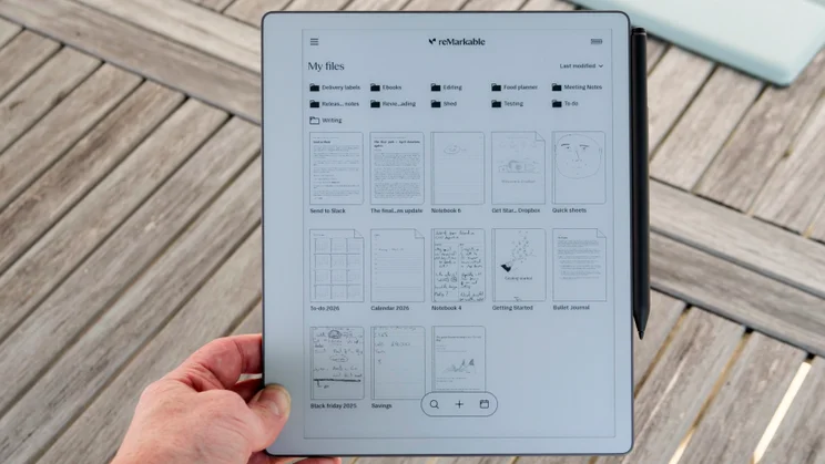 The Remarkable Paper Pure pictured from in front