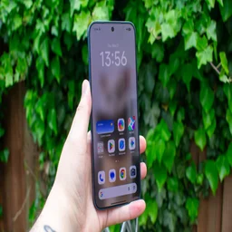 Xiaomi 17T Pro in hand, front view