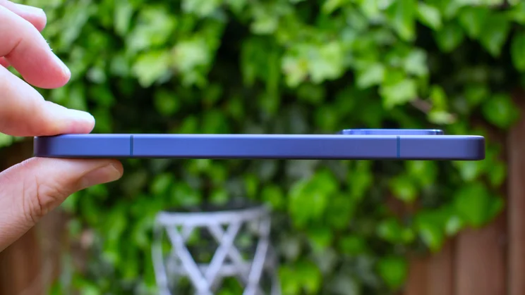 Xiaomi 17T Pro in hand, side view