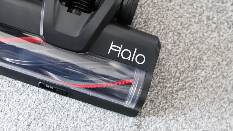 A close up of the motor head of the Halo Capsule XR