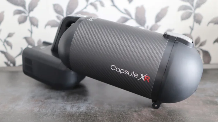 A side view of the Halo Capsule XR's motor unit