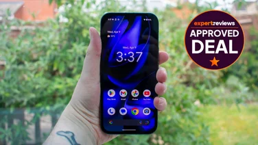 Google Pixel 9a with approved deal sticker