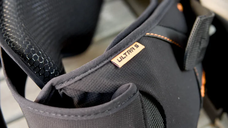 A close up of the Hypershell X Ultra S' hip belt