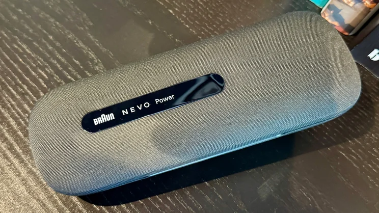 The Braun Nevo electric shaver's Power Travel case